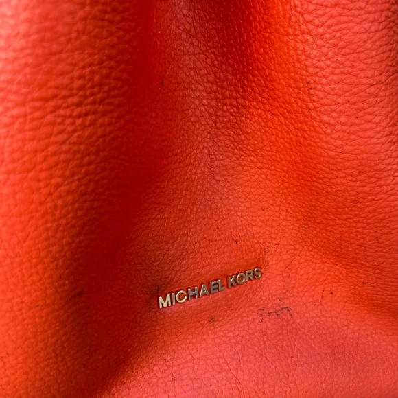 Orange Michael Kors shoulder bag - Picture 3 of 8